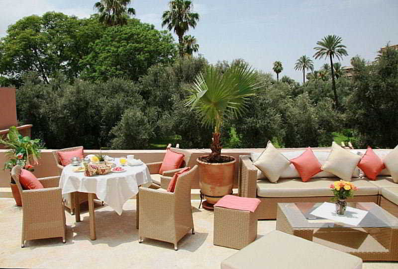 Riad Viva Marrakesh Ngoại thất bức ảnh The rooftop terrace